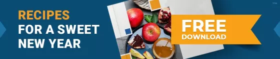 Get your FREE Cookbook and Make your Rosh Hashanah sweet